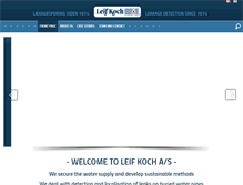 Tablet Screenshot of leifkoch.dk